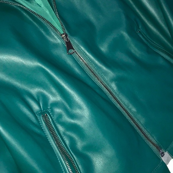 GREEN MARC NEW YORK WOMEN LEATHER JACKET - Picture 4 of 4